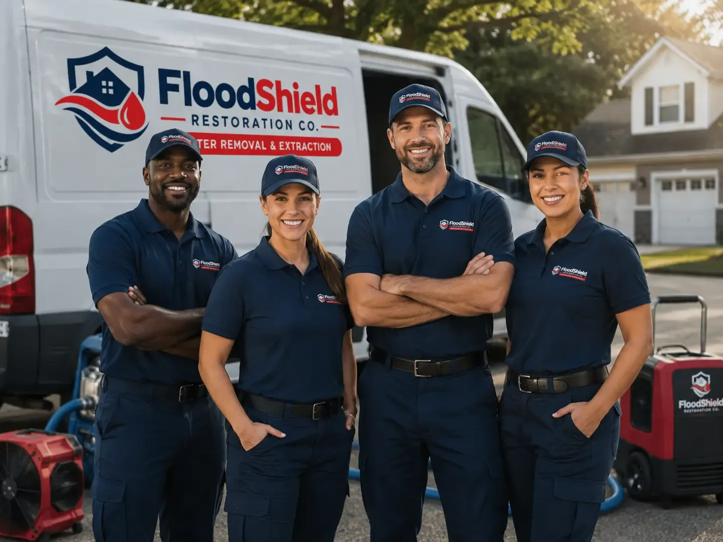 Flood Damage Restoration company in Hoskins, NE